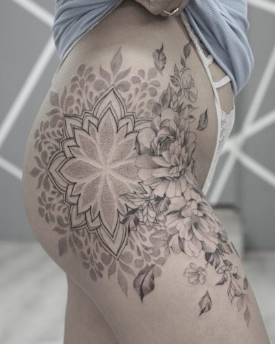 mandala tetoválás